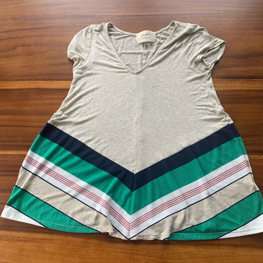 Anthropologie Puella Tunic Shirt